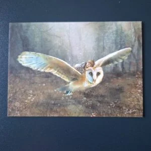 kaart A6 dreamflight Iris  Esther